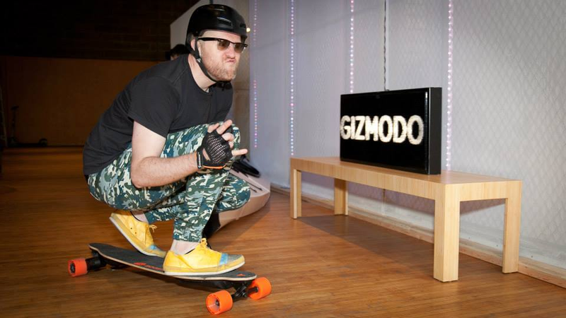 Illustration for article titled ​The Boardie Electric: Boosted Board Shows The Future of Fun